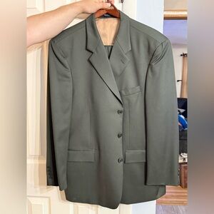 Classic Ralph Lauren Olive Green suit set size 46R men’s